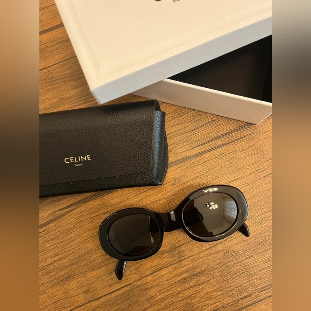 Celine Triomphe Oval Sunglasses
